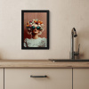 Vrouw - Macarons - Bril KitchenYeah - Keuken - Fotolijst klein -sfeer2