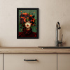 Vrouw - Aardbeien - Frambozen - Bramen - Bessen KitchenYeah - Keuken - Fotolijst klein -sfeer2
