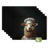 Schaap - Wol - Kok Placemat vinyl groot -zzsfeer3_Kitchenyeah-website