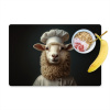 Schaap - Wol - Kok Placemat vinyl groot -zzzproduct_Kitchenyeah-website