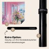 Pink - City - Bloemen Inductie beschermer vinyl 3mm middel -zzzzzzz-induclip_DE