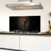 Zwart - Lepel - Caviar Spatscherm Aluminium klein -sfeer4