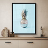 Blauw - Ananas - Disco - Discobal KitchenYeah - Keuken - Fotolijst klein -sfeer3