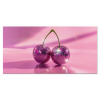Glitter - Discobol - Roze - Kersen Spatscherm Aluminium klein -3d_volledig