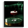 Kers - Cocktail - Rood - Marmer KitchenYeah - Keuken - Fotolijst klein -3d