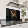 Sierlijk - Boeket - Bladeren Spatscherm Aluminium klein -3d_zonderpan
