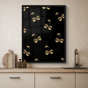 Patroon - Kersen - Goud - Chrome KitchenYeah - Keuken - Fotolijst klein -sfeer3