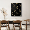 Patroon - Kersen - Goud - Chrome KitchenYeah - Keuken - Fotolijst klein -sfeer2