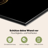 Garnalen - Zwart - Goud - Dieren Spatscherm Aluminium klein -zcloseup_DE