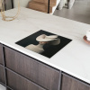 Vrouw - Golvende - Hoed Inductie beschermer vinyl 3mm middel -sfeer8