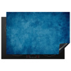 Blauwe Betonmystiek Inductie beschermer vinyl 3mm klein -3d
