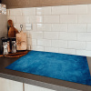 Blauwe Betonmystiek Inductie beschermer vinyl 3mm klein -sfeer3