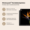 Paradijsvogelbloem Symmetrie Inductie beschermer vinyl 3mm middel -zzzzzzusp-haakje_DE