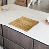 Symmetrie van Bamboe Inductie beschermer vinyl 3mm middel -sfeer8