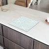 IJzige Zigzag Inductie beschermer vinyl 3mm middel -sfeer8