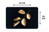 Herfstgoud Placemat vinyl groot -specs