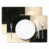 Contrasten in Cirkel en Vierkant Placemat vinyl groot -zzsfeer2_Kitchenyeah-website