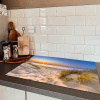 Zachte Zonsopkomst over Duinlandschap Inductie beschermer vinyl 3mm klein -sfeer3