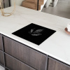 Zwart - Blad Inductie beschermer vinyl 3mm middel -sfeer8
