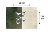 Japandi - Vogel - Groen Placemat vinyl groot -specs