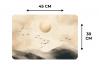 Landschap - Japandi - vogel Placemat vinyl groot -specs