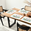 Olifant - Dieren - Natuur - Kind - Watercolor Placemat vinyl groot -zzsfeer4_Kitchenyeah-website