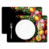 Citroenen - Peper - Kruiden - Graffiti - Verf - Abstract Placemat vinyl groot -zzsfeer2_Kitchenyeah-website