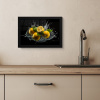 Citroen - Fruit - Geel - Zwart KitchenYeah - Keuken - Fotolijst klein -sfeer2