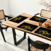 Olijven - Groen - Water - Zwart Placemat vinyl groot -zzsfeer4_Kitchenyeah-website