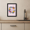 Bloemenkrans - Kleurrijk - Moeder KitchenYeah - Keuken - Fotolijst klein -sfeer2
