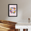 Bloemenkrans - Kleurrijk - Moeder KitchenYeah - Keuken - Fotolijst klein -sfeer3