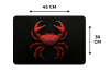 Krab - Rood - Vissen - Schaaldieren Placemat vinyl groot -specs