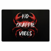 Krab - Rood - Tekst - Zwart Placemat vinyl groot -zzsfeer1_Kitchenyeah-website