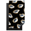 Oesters - Vissen - Blauw - Goud Inductie beschermer vinyl 3mm middel -3d