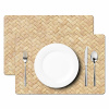 Gevlochten Riet Textuur Placemat vinyl groot -zzsfeer2_Kitchenyeah-website