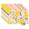 Bloeiende Citroentuin Placemat vinyl groot -zzsfeer3_Kitchenyeah-website