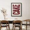 Red - Cake - Decoratie - Eten KitchenYeah - Keuken - Fotolijst klein -sfeer3