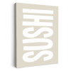 Sushi - Eten - Decoratie - Vintage KitchenYeah - Keuken - Canvas klein -3d