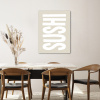 Sushi - Eten - Decoratie - Vintage KitchenYeah - Keuken - Canvas klein -sfeer2
