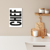 Chef - Japandi - Decoratie - Vintage KitchenYeah - Keuken - Canvas klein -sfeer1