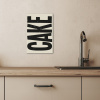 Beige - Japandi - Cake - Decoratie KitchenYeah - Keuken - Canvas klein -sfeer2