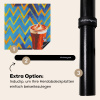Mok - Koffie - Zigzag - Slagroom Inductie beschermer vinyl 3mm middel -zzzzzzz-induclip_DE