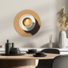 Cappuccino - Kop - Schotel - Minimalitisch KitchenYeah - Keuken - Wandcirkel Forex klein -sfeer2