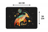 Quotes - 'Roar' - Dinosaurus - Spreuken - Kids - Jongens - Meisjes - Kinderen Placemat vinyl groot -specs