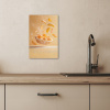 Peach - Eten - Taart - Oranje KitchenYeah - Keuken - Canvas klein -sfeer2