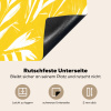 Abstract - Bladeren - Geel - Penseelstreken Inductie beschermer vinyl 3mm middel -tsfeer4_DE