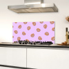 Pretzels - Eten - Paars Spatscherm Aluminium klein -sfeer4
