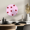 Roze - Hart - Lolly - Snoep KitchenYeah - Keuken - Wandcirkel Forex klein -sfeer2