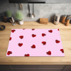 Roze - Hart - Lolly - Snoep Inductie beschermer vinyl 3mm klein -sfeer5