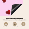 Roze - Hart - Lolly - Snoep Inductie beschermer vinyl 3mm klein -tsfeer4_DE
